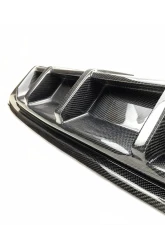 VR Aero Carbon Fiber Rear Diffuser Side Splitters Audi S4 2017-2020                                     - VR-S4-613 - Image 9
