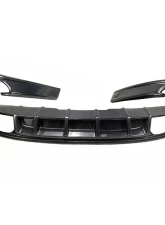 VR Aero Carbon Fiber Rear Diffuser Side Splitters Audi S4 2017-2020                                     - VR-S4-613 - Image 11