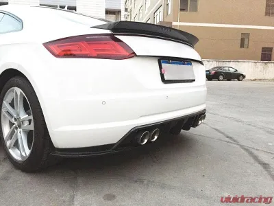 VR Aero Carbon Fiber Rear Diffuser Audi TT MK3 Type FV/8S Quattro 2-Door 2015-2019 - VR-TT-610