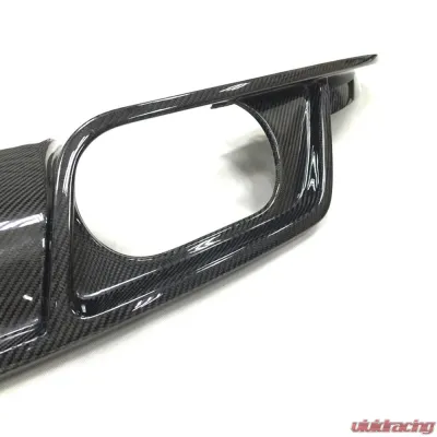 VR Aero Carbon Fiber Rear Diffuser Audi TT MK3 Type FV/8S Quattro 2-Door 2015-2019 - VR-TT-610