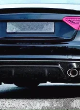 VR Aero Carbon Fiber Rear Diffuser Audi A5 | S5 S-Line 2012-2016                                     - VR-S5S-610 - Image 4
