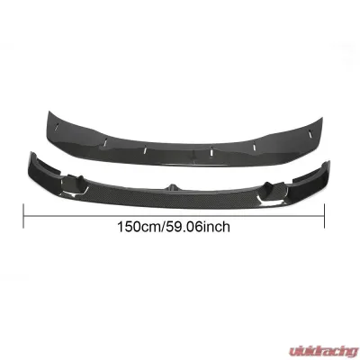 VR Aero Carbon Fiber Front Lip BMW F80 M3 F82 | F83 M4 2-Door 4-Door 2014-2019 - VR-F80-600