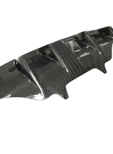 VR Aero Carbon Fiber Rear Diffuser w/ LED Porsche Macan 2014-2020                                     - VR-MACAN-610 - Image 4