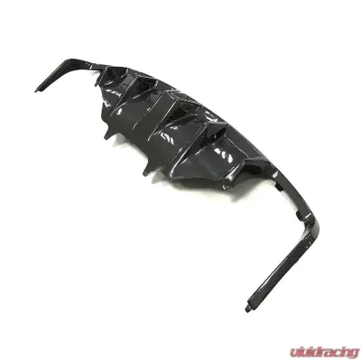 VR Aero Carbon Fiber Rear Diffuser w/ LED Porsche Macan 2014-2020 - VR-MACAN-610