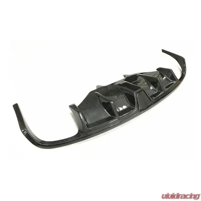 VR Aero Carbon Fiber Rear Diffuser Karatec Style Porsche Macan 2014-2020 - VR-MACAN-611