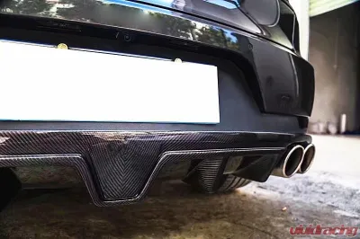 VR Aero Carbon Fiber Rear Diffuser Karatec Style Porsche Macan 2014-2020 - VR-MACAN-611