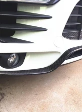 VR Aero Carbon Fiber Front Bumper Canards Porsche Macan 2014-2017                                     - VR-MACAN-600 - Image 7