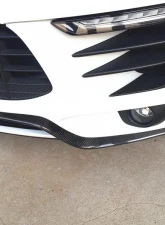 VR Aero Carbon Fiber Front Bumper Canards Porsche Macan 2014-2017                                     - VR-MACAN-600 - Image 8