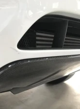 VR Aero Carbon Fiber Front Bumper Middle Lower Lip Trim Porsche Macan 2014-2017                                     - VR-MACAN-601 - Image 4