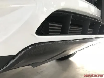 VR Aero Carbon Fiber Front Bumper Middle Lower Lip Trim Porsche Macan 2014-2017 - VR-MACAN-601