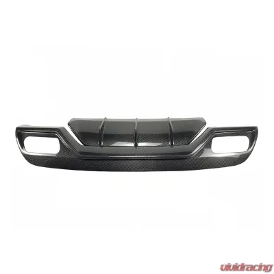 VR Aero Carbon Fiber Rear Diffuser Mercedes  A Class W176 A200 | A250 Sport | A45 AMG Hatchback 2013-2018 - VR-A200A250A45-610