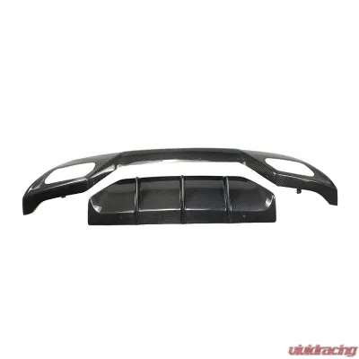 VR Aero Carbon Fiber Rear Diffuser Mercedes  A Class W176 A200 | A250 Sport | A45 AMG Hatchback 2013-2018 - VR-A200A250A45-610