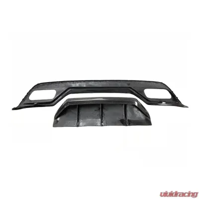 VR Aero Carbon Fiber Rear Diffuser Mercedes  A Class W176 A200 | A250 Sport | A45 AMG Hatchback 2013-2018 - VR-A200A250A45-610