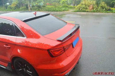 VR Aero Carbon Fiber Rear Trunk Spoiler Audi A3 | S3 2014-2019 - VR-A3S3-659