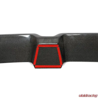 VR Aero Carbon Fiber Rear Trunk Spoiler Audi S3 | A3 Sline Hatchback 3-Door 2014-2019 - VR-S3-613