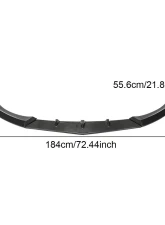 VR Aero Carbon Fiber Front Lip Spoiler Mercedes C63 AMG A205 | C205 2015-2021                                     - VR-C63-605 - Image 12