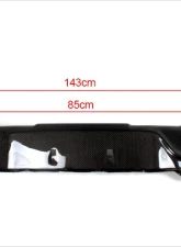 VR Aero Carbon Fiber Rear Diffuser BMW 1 Series F20 M135i Hatchback Pre-LCI 2012-2015                                     - VR-M135i-600 - Image 8