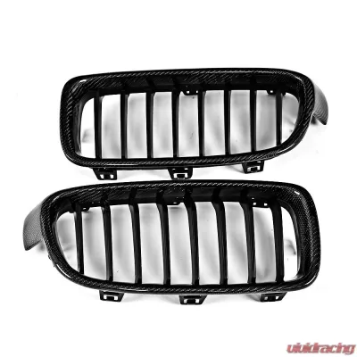 VR Aero Carbon Fiber+ABS Front Grill BMW 3 Series F30 F35 - VR-F30F35-GRILL