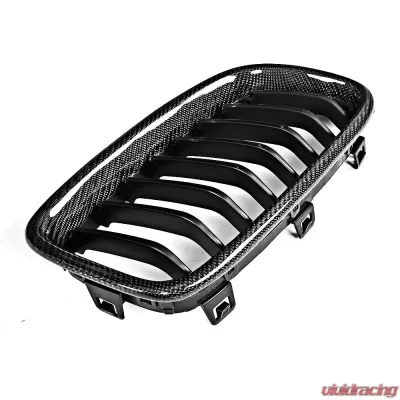 VR Aero Carbon Fiber+ABS Front Grill BMW 3 Series F30 F35 - VR-F30F35-GRILL