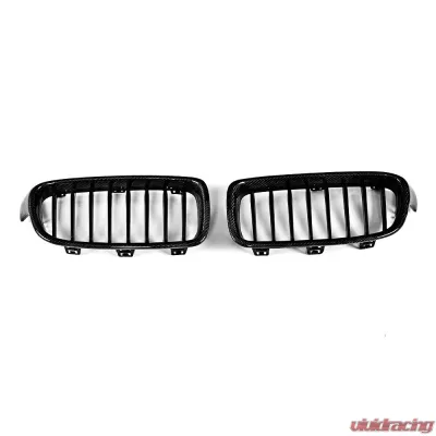 VR Aero Carbon Fiber+ABS Front Grill BMW 3 Series F30 F35 - VR-F30F35-GRILL