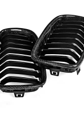 VR Aero Carbon Fiber+ABS Front Grill BMW 3 Series F30 F35                                     - VR-F30F35-GRILL - Image 6