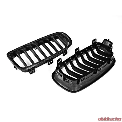 VR Aero Carbon Fiber+ABS Front Grill BMW 3 Series F30 F35 - VR-F30F35-GRILL
