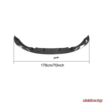 VR Aero Carbon Fiber Front Lip Spoiler BMW M3 | M4 | F80 | F82 | F83 - VR-M3M4-F80F82F83-602