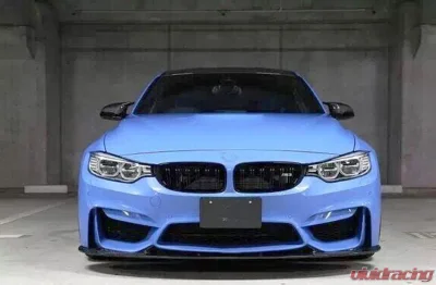 VR Aero Carbon Fiber Front Lip Spoiler BMW M3 | M4 | F80 | F82 | F83 - VR-M3M4-F80F82F83-602