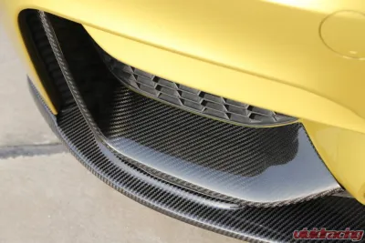 VR Aero Dry Carbon Fiber Front Bumper Splitter BMW M3 | M4 | F80 | F82 | F83 - VR-M3M4-600A