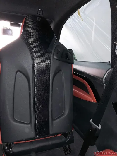 VR Aero Carbon Fiber Seat Back Cover BMW F80 | F82 | F83 | M3 M4 2-Door 4-Door 2014-2019 - VR-M3M4-SEATC