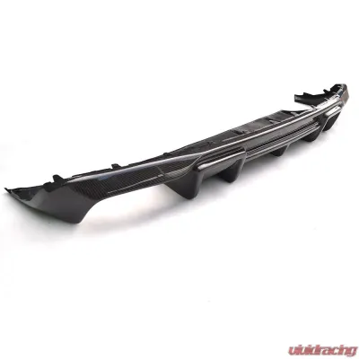 VR Aero Carbon Fiber Rear Diffuser V1 Audi S3 | A3 Sline Sedan 2014-2016 - VR-A3S3-613