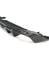 VR Aero Carbon Fiber Rear Diffuser V1 Audi S3 | A3 Sline Sedan 2014-2016                                     - VR-A3S3-613 - Image 3