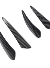 VR Aero Carbon Fiber Front Bumper Fins Trims BMW 2 Series F22 M-Tech                                     - VR-F22MT-615 - Image 7