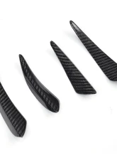 VR Aero Carbon Fiber Front Bumper Fins Trims BMW 2 Series F22 M-Tech                                     - VR-F22MT-615 - Image 8