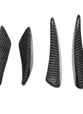 VR Aero Carbon Fiber Front Bumper Fins Trims BMW 2 Series F22 M-Tech                                     - VR-F22MT-615 - Image 10
