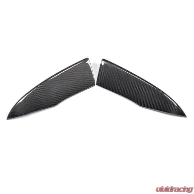 VR Aero Carbon Fiber Front Lip Splitters Audi S3 2014-2016 - VR-S3-611