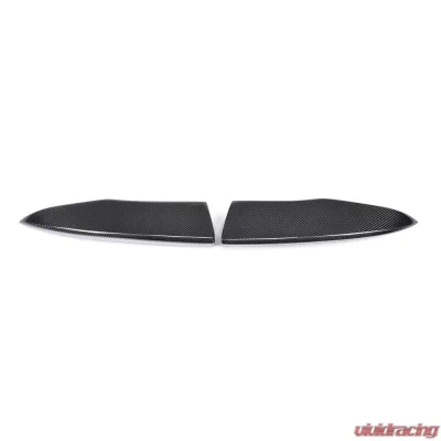 VR Aero Carbon Fiber Front Lip Splitters Audi S3 2014-2016 - VR-S3-611