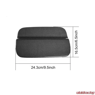 VR Aero Carbon Fiber Fuel Oil Tank Cover BMW F82 | F83 | M4 2-Door 2015-2019 - VR-M4-FCAP