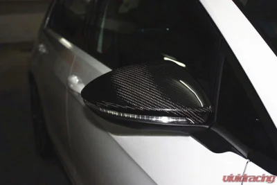 VR Aero Carbon Fiber Full Replacement Mirror Cover Volkswagen Golf MK7 2014-2019 - VR-MK7-606