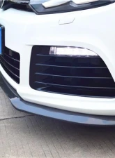 VR Aero Carbon Fiber Front Lip Volkswagen Golf MK6 R20 2010-2014                                     - VR-MK6-602 - Image 5