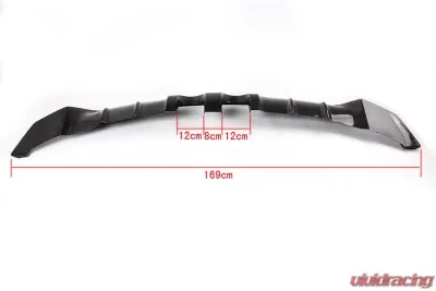 VR Aero Carbon Fiber Rear Diffuser Volkswagen Golf MK6 R20 2010-2014 - VR-R20-610