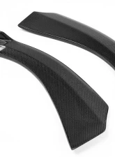 VR Aero Carbon Fiber Front Lip Spoiler V1 Mercedes W117 C117 CLA180 | CLA200 | CLA250 Base Sedan 2013-2015                                     - VR-W117C117-600 - Image 3