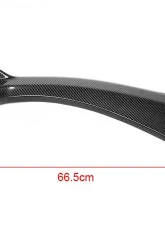 VR Aero Carbon Fiber Front Lip Spoiler V1 Mercedes W117 C117 CLA180 | CLA200 | CLA250 Base Sedan 2013-2015                                     - VR-W117C117-600 - Image 8