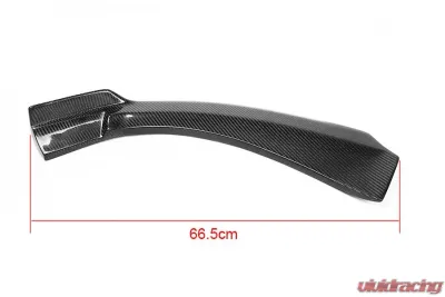 VR Aero Carbon Fiber Front Lip Spoiler V1 Mercedes W117 C117 CLA180 | CLA200 | CLA250 Base Sedan 2013-2015 - VR-W117C117-600