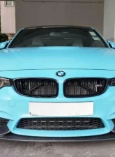 VR Aero Carbon Fiber Front Lip Spoiler BMW M4 F82 2014-2019                                     - VR-M4-600 - Image 9