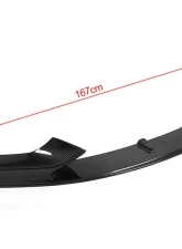 VR Aero Carbon Fiber Front Lip Spoiler BMW F22 | F23 | M Sport | M235i | M240i 2-Door 2014-2019                                     - VR-F22-602 - Image 6