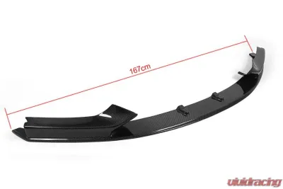 VR Aero Carbon Fiber Front Lip Spoiler BMW F22 | F23 | M Sport | M235i | M240i 2-Door 2014-2019 - VR-F22-602
