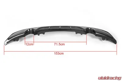 VR Aero Carbon Fiber Rear Diffuser BMW 228i | M235i F22 2014-2019 - VR-M235i-610