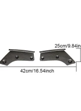 VR Aero Carbon Fiber Rear Bumper Splitters BMW X5 M Sport 2014-2018                                     - VR-X5MS-615 - Image 9