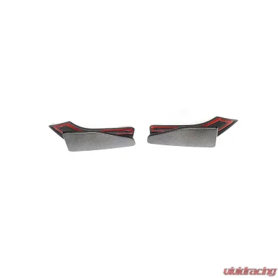 VR Aero Carbon Fiber Rear Bumper Splitters BMW X5 M Sport 2014-2018 - VR-X5MS-615